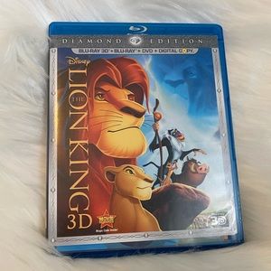 Disney lion king diamond edition 3d bluray bluray and dvd